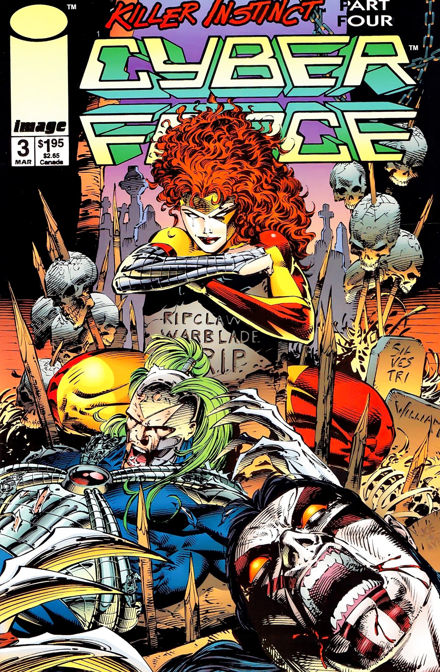 Image COMIC BOOK Cyberforce #3 - CVR A (VF/NM)