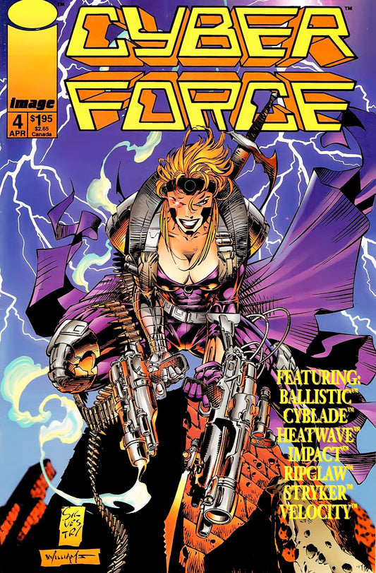 Image COMIC BOOK Cyberforce #4 - CVR A (VF/NM)