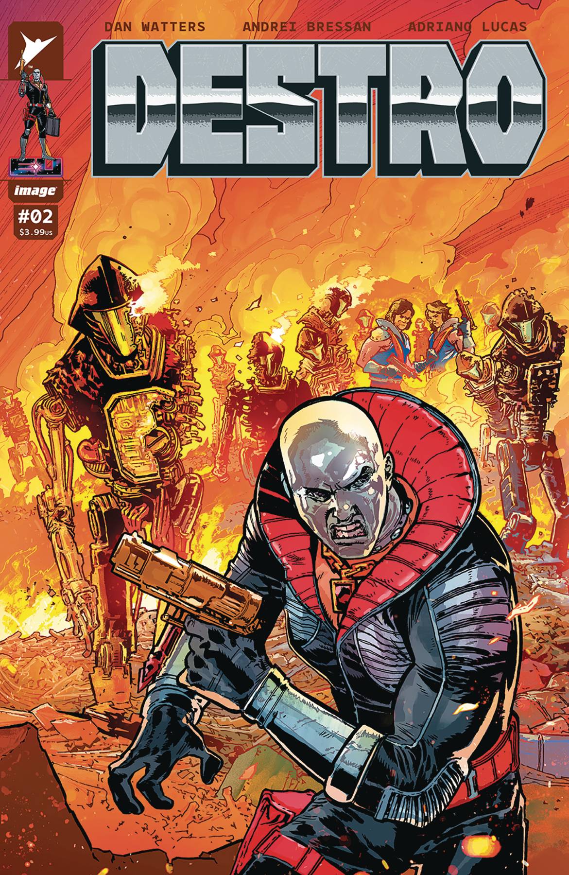 IMAGE COMIC BOOK DESTRO #2 (OF 5) CVR A BRESSAN