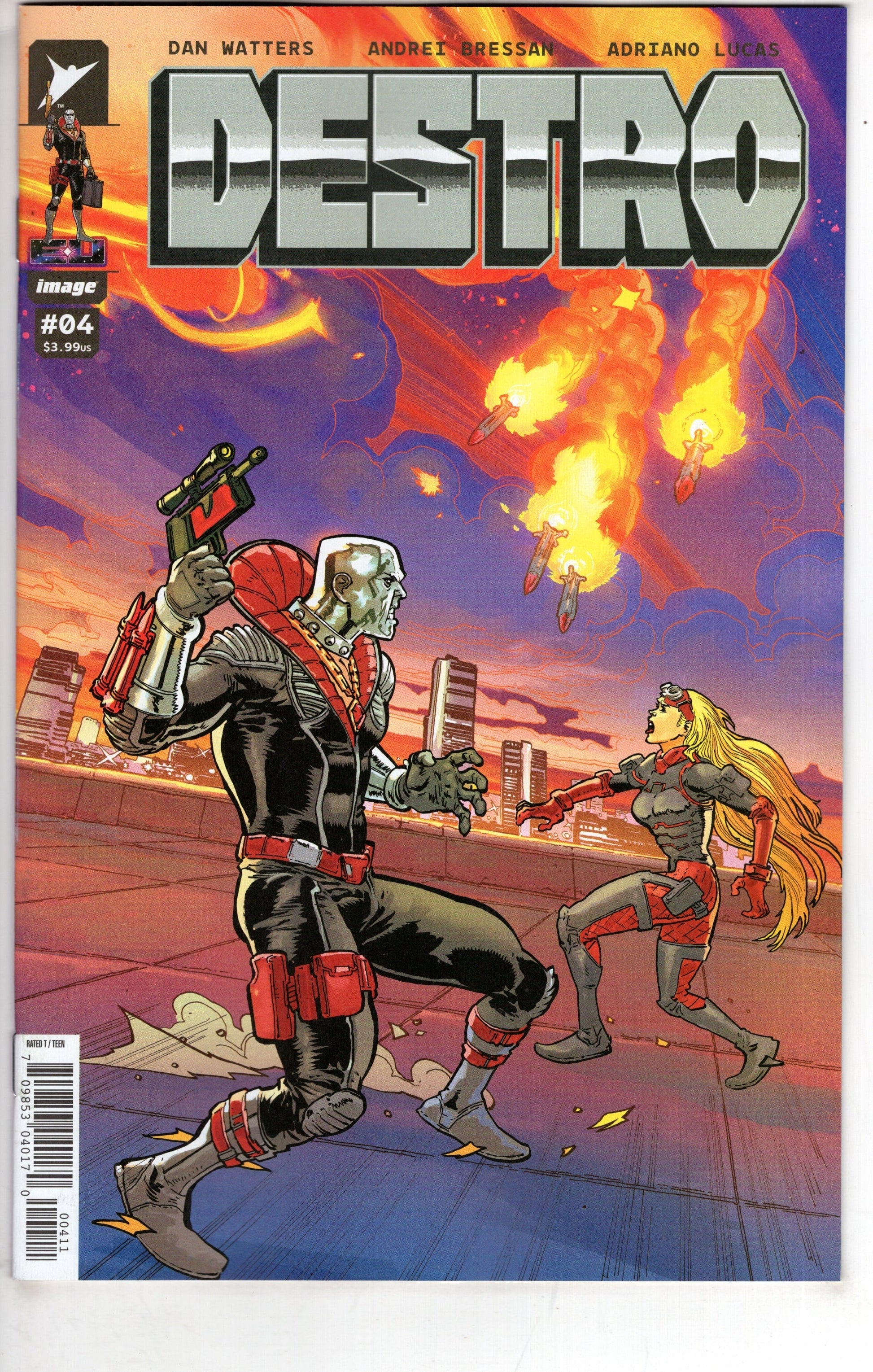 IMAGE COMIC BOOK Destro #4 (Of 5) Cover A Andrei Bressan & Adriano Lucas