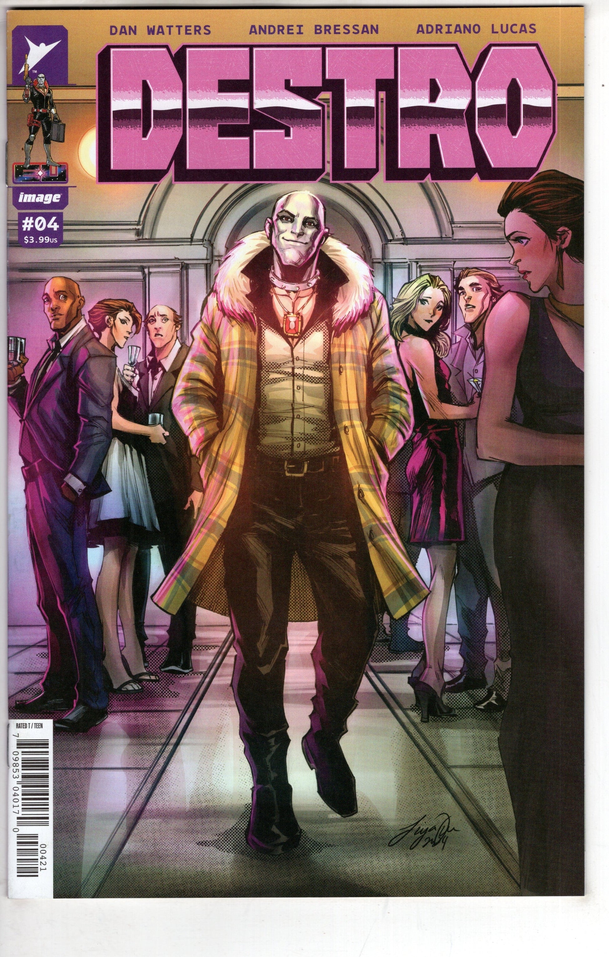 IMAGE COMIC BOOK Destro #4 (Of 5) Cover B Siya Oum Variant