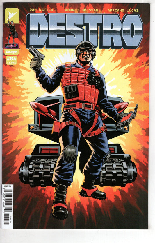 IMAGE COMIC BOOK Destro #4 (Of 5) Cover D 1 in 25 Travis Moore Variant