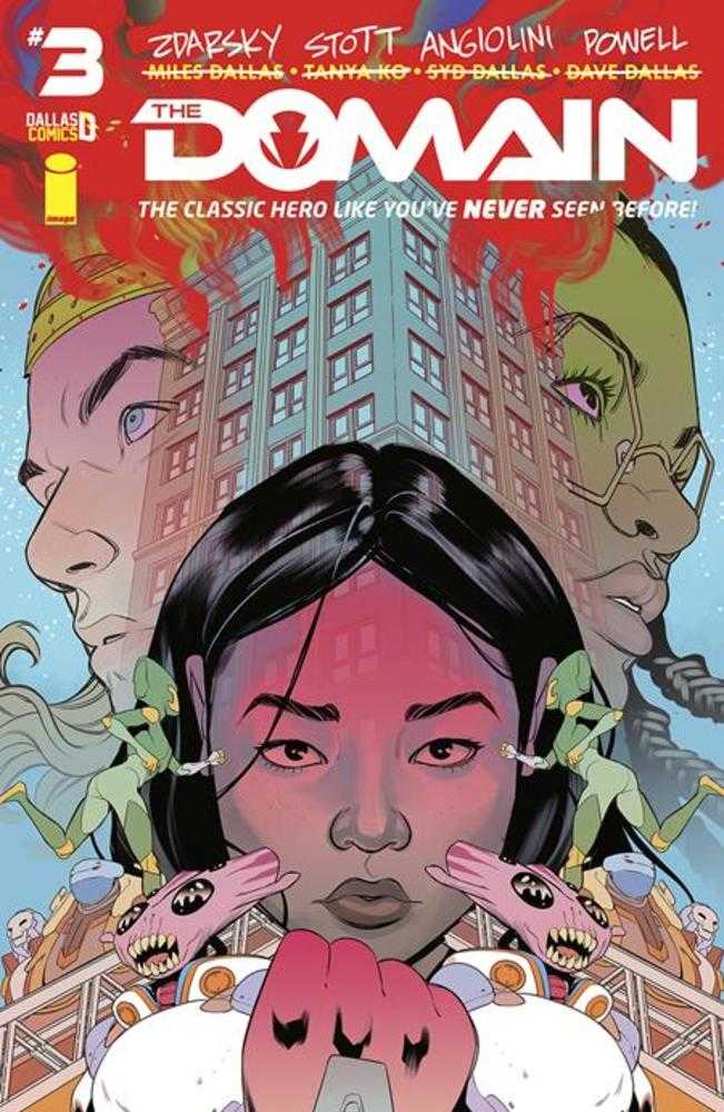 IMAGE COMIC BOOK Domain #3 (Of 5) Cover A Rachael Stott