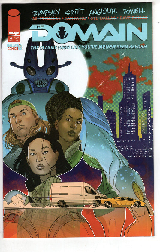 IMAGE COMIC BOOK Domain #4 (Of 5) Cover A Rachael Stott