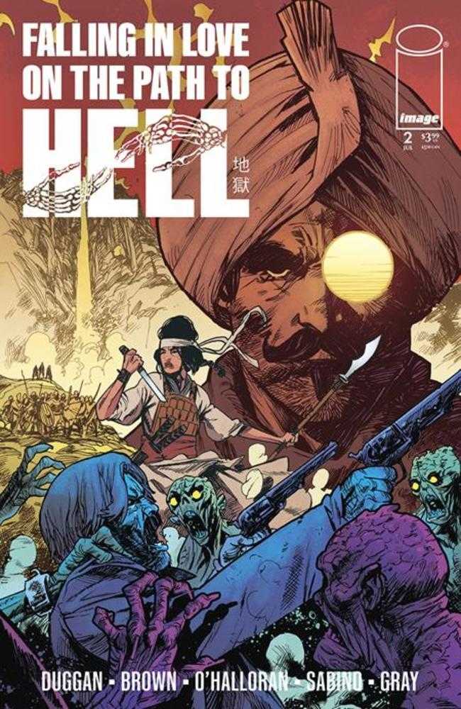 IMAGE COMIC BOOK Falling In Love On The Path To Hell #2 Cover A Garry Brown & Chris O Halloran (Mature)