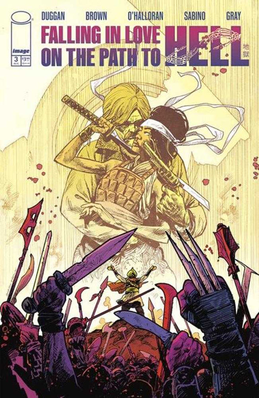 IMAGE COMIC BOOK Falling In Love On The Path To Hell #3 Cover A Garry Brown