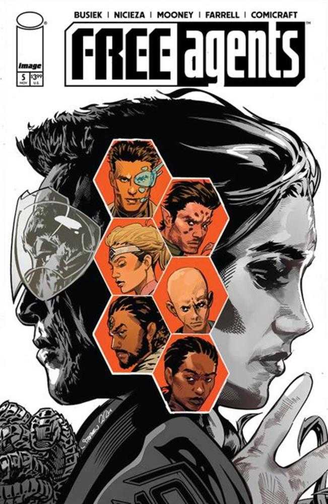 IMAGE COMIC BOOK Free Agents #5 Cover A Stephen Mooney
