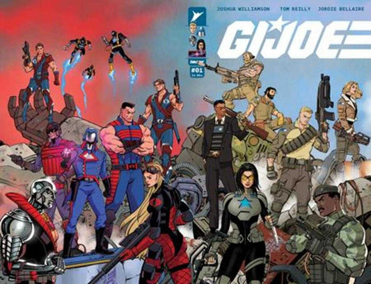 IMAGE COMIC BOOK G.I. Joe #1 Cover A Tom Reilly Wraparound