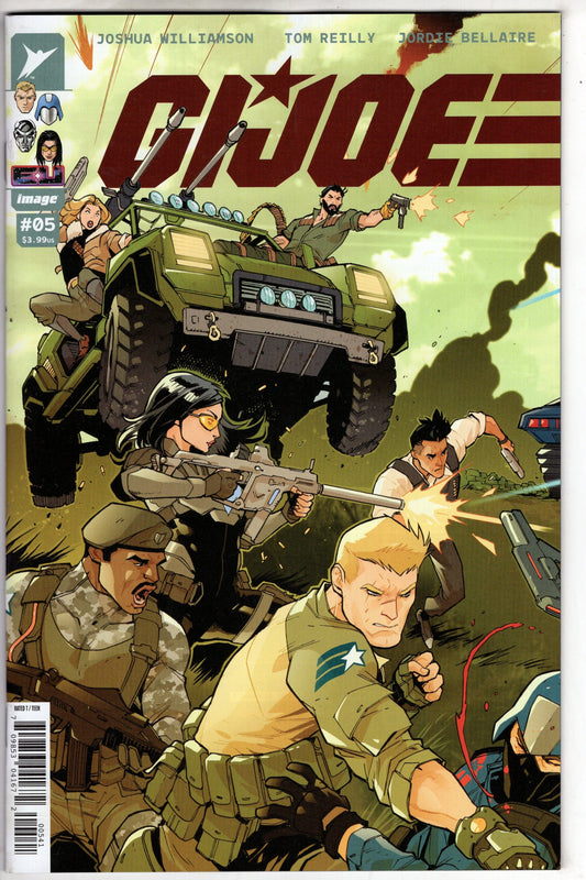 IMAGE COMIC BOOK G.I. Joe #5 Cover D 1 in 10 Karl Kerschl Variant