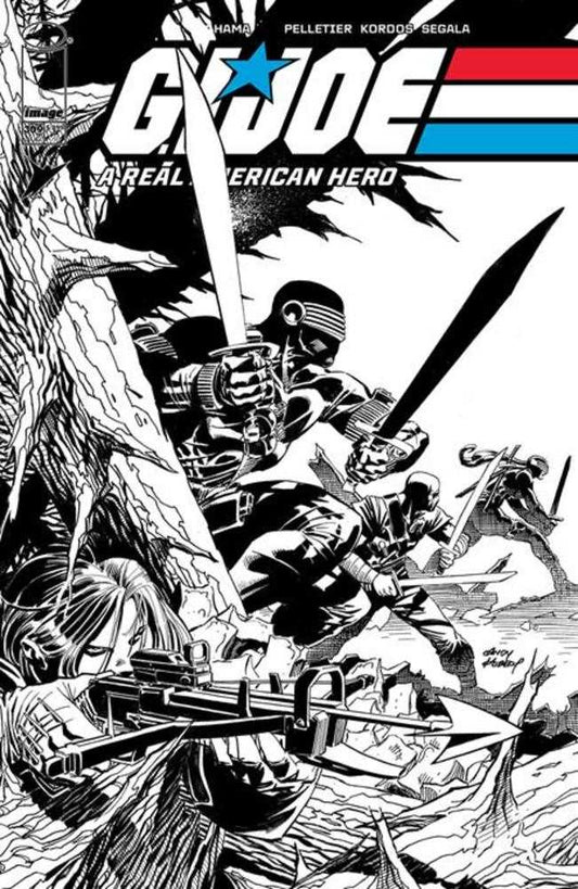 IMAGE COMIC BOOK G.I. Joe A Real American Hero #309 Cover B Andy Kubert Black & White Variant