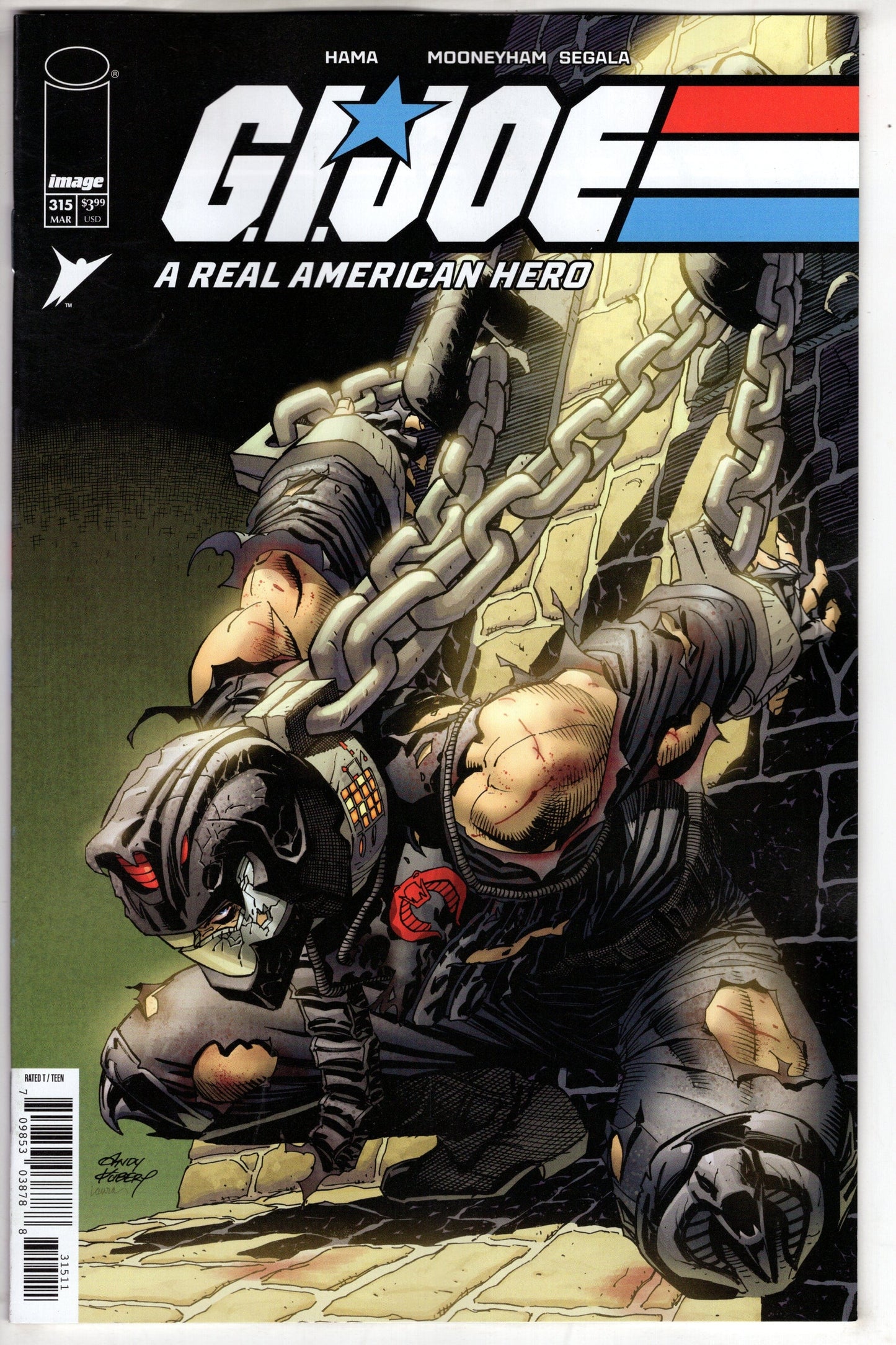IMAGE COMIC BOOK G.I. Joe A Real American Hero #315 Cover A Andy Kubert & Laura Martin