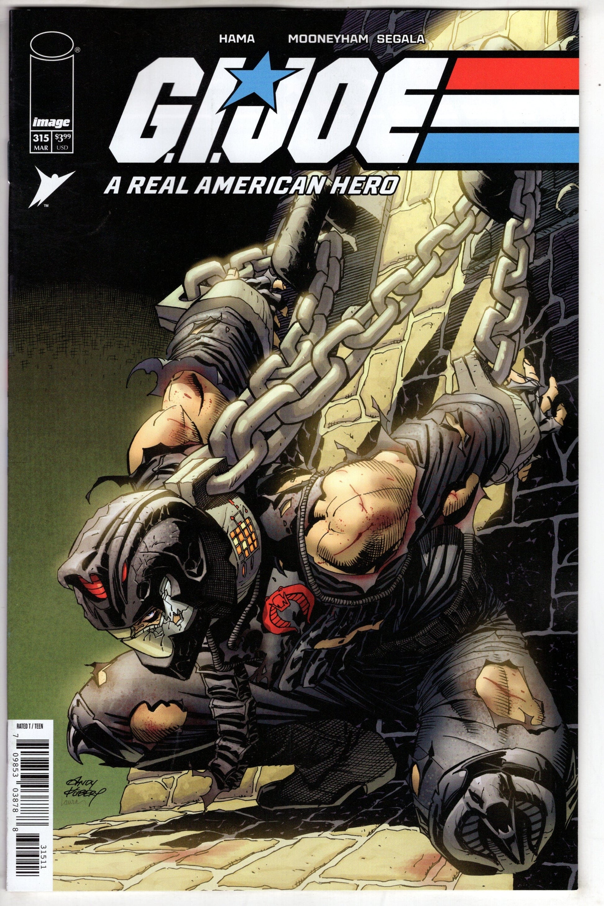 IMAGE COMIC BOOK G.I. Joe A Real American Hero #315 Cover A Andy Kubert & Laura Martin