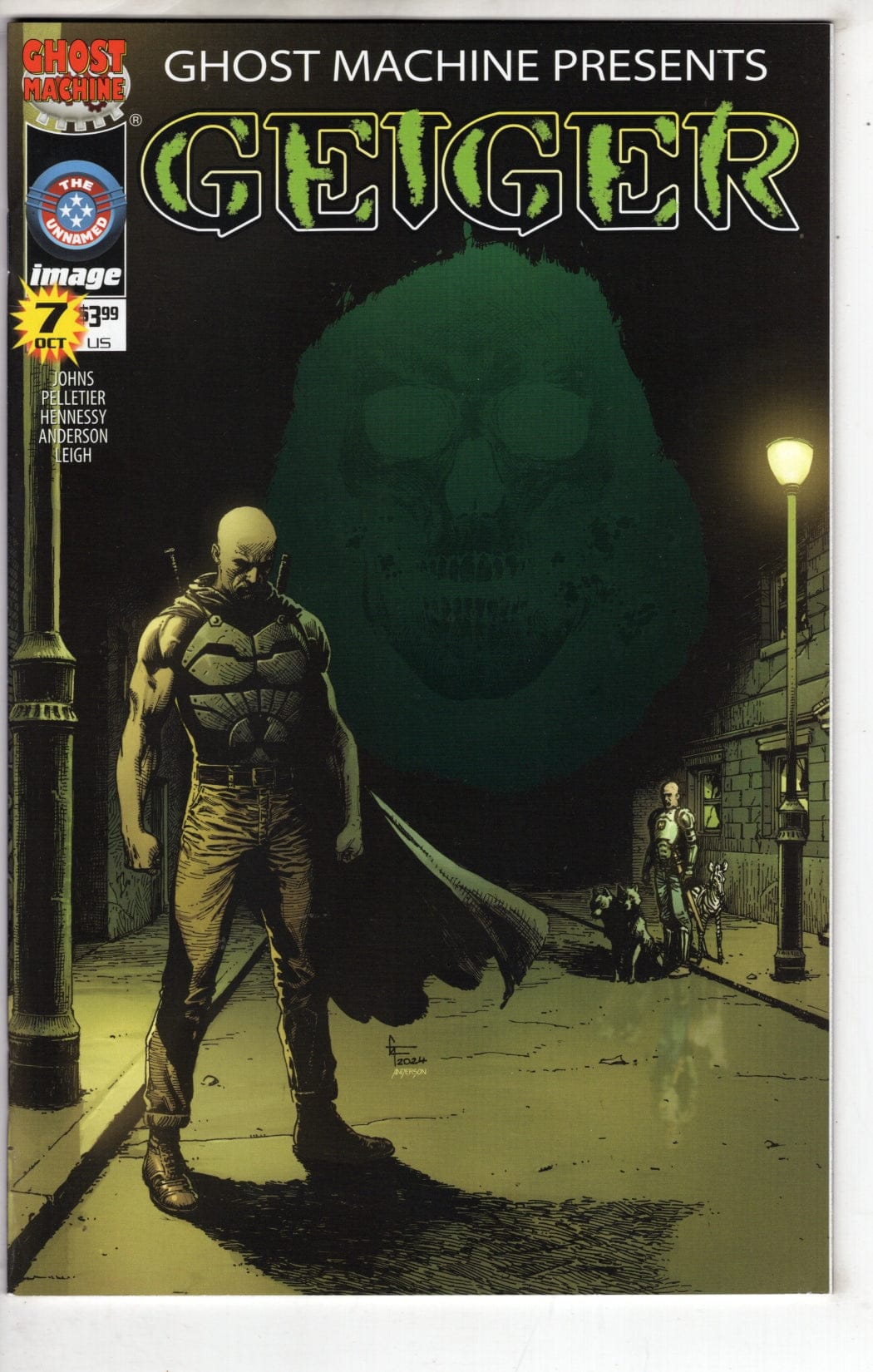 IMAGE COMIC BOOK Geiger #7 (2024) CVR AB [VF/NM]