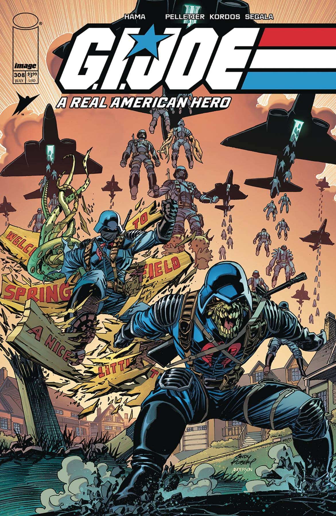 IMAGE COMIC BOOK GI JOE A REAL AMERICAN HERO #308 CVR A KUBERT & ANDERSON