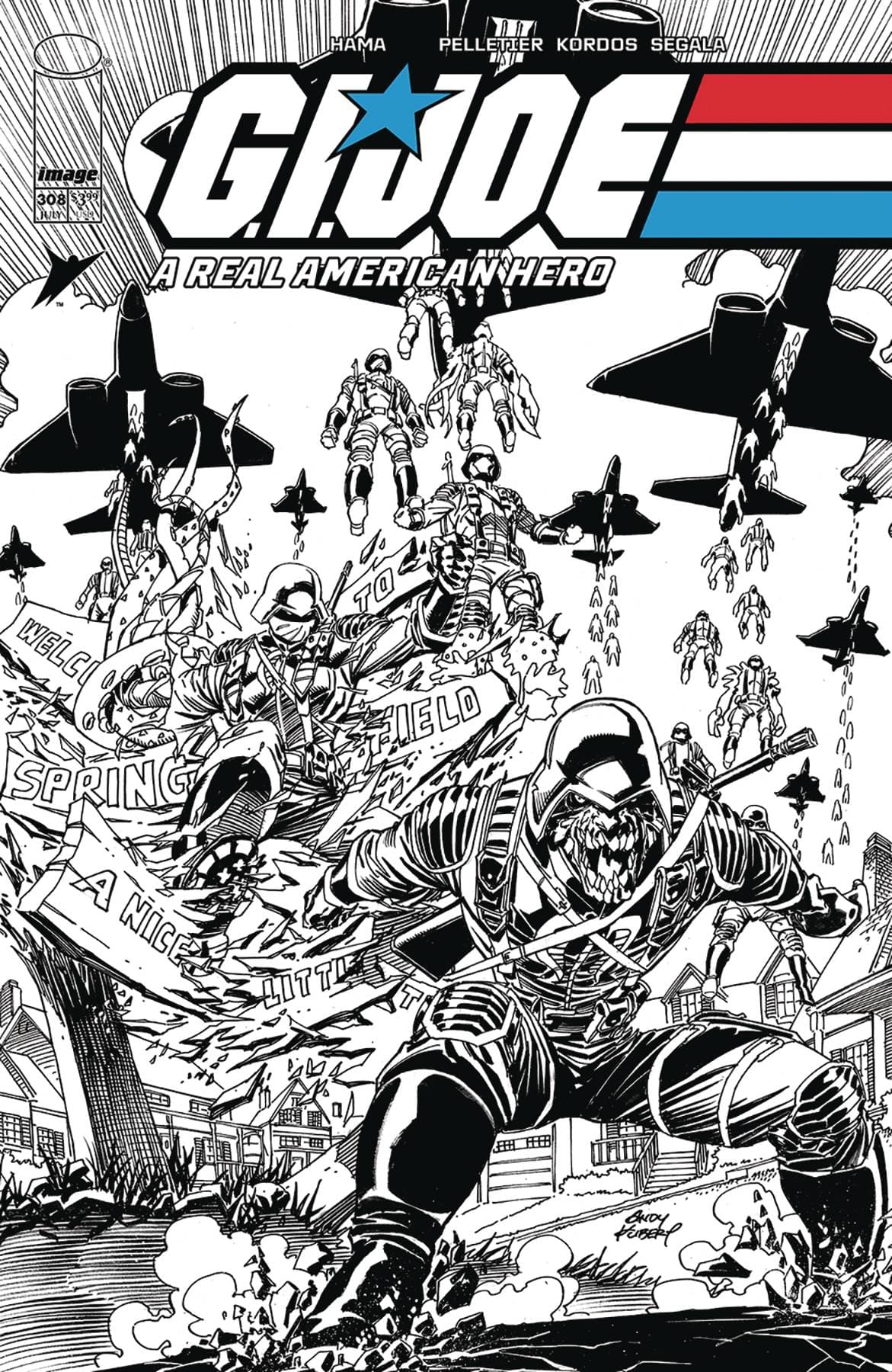 IMAGE COMIC BOOK GI JOE A REAL AMERICAN HERO #308 CVR B KUBERT