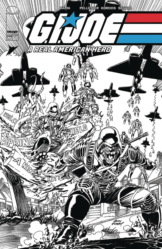 IMAGE COMIC BOOK GI JOE A REAL AMERICAN HERO #308 CVR B KUBERT