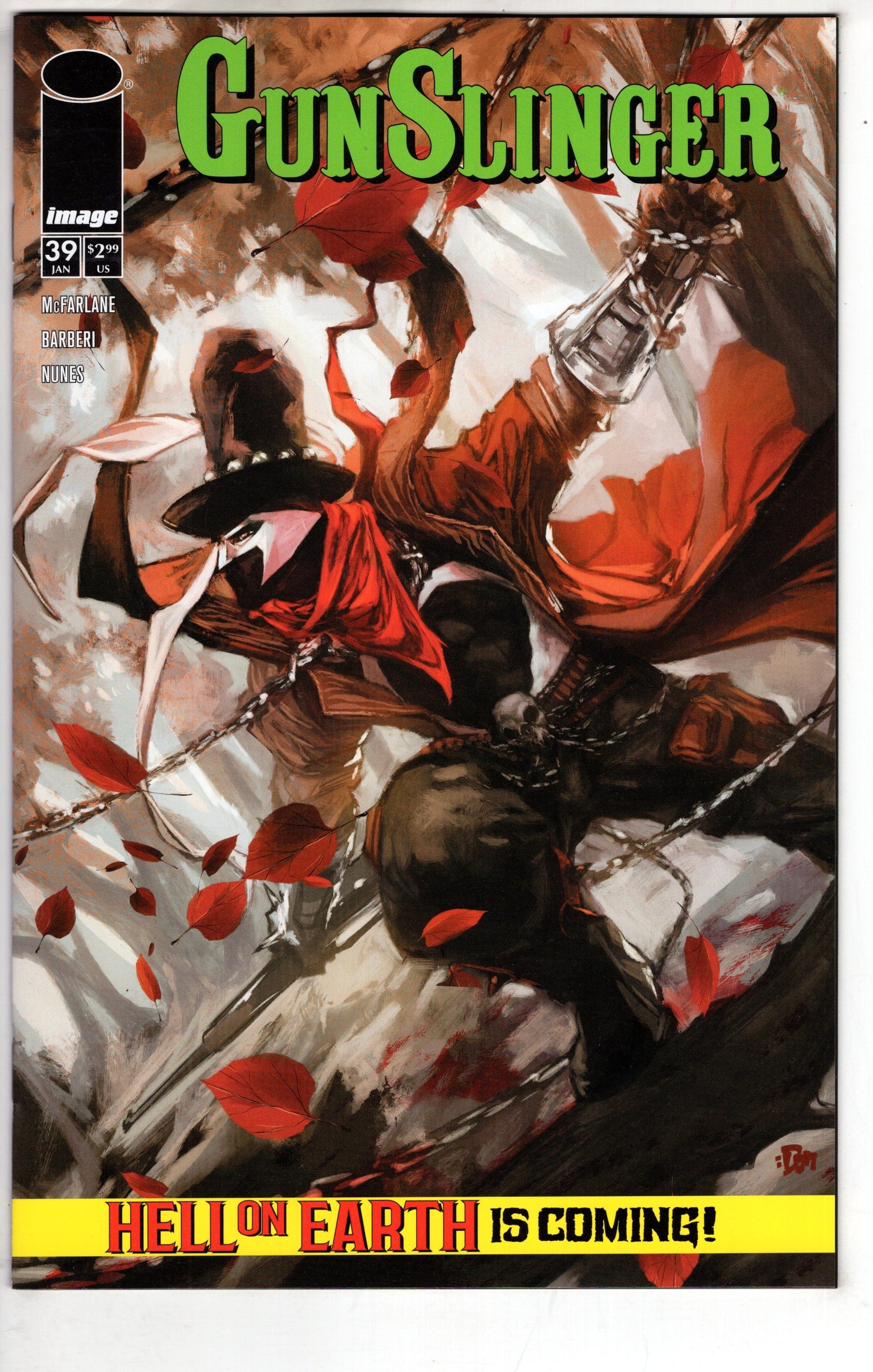 IMAGE COMIC BOOK Gunslinger Spawn #39 Cover B Don Aguillo Variant