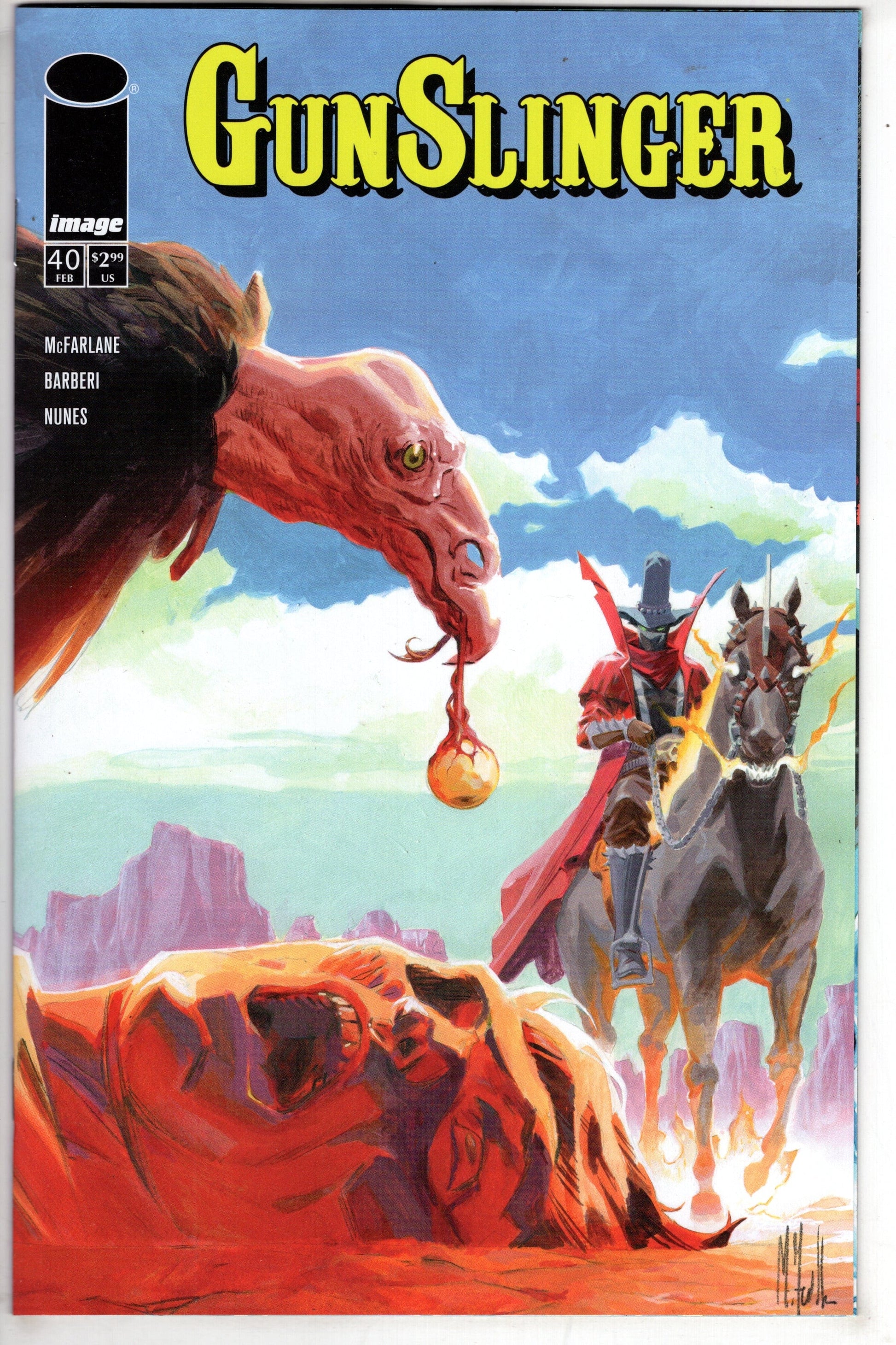 IMAGE COMIC BOOK Gunslinger Spawn #40 Cover A Marco Failla