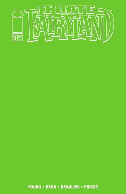 IMAGE COMIC BOOK I Hate Fairyland (2022) #16 Cover E Blank Sketch Variant (Mature)