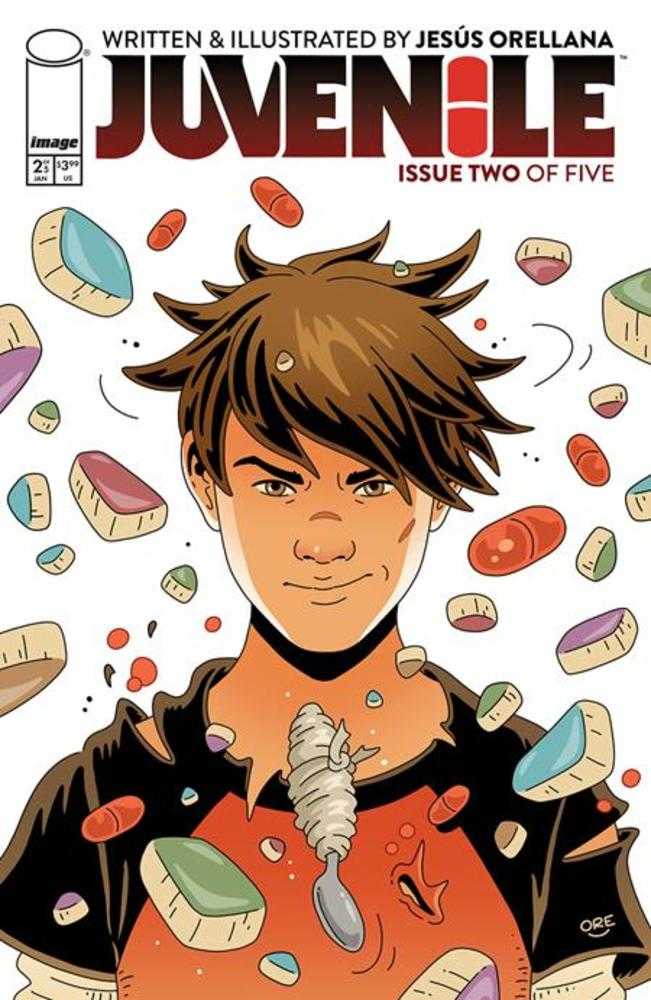 IMAGE COMIC BOOK Juvenile #2 (Of 5) Cover A Jesus Orellana