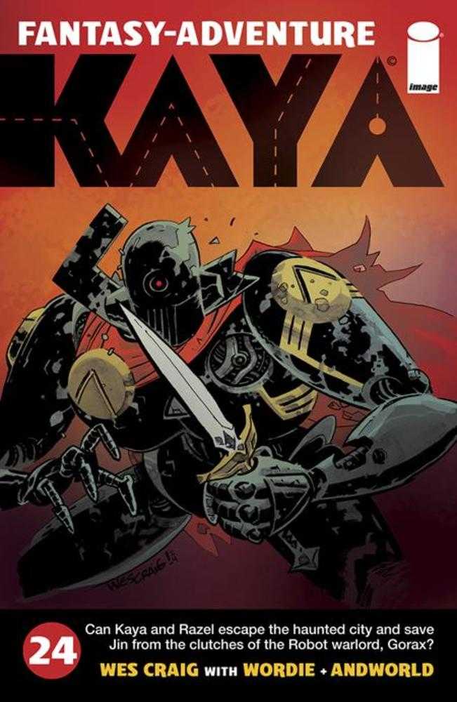 IMAGE COMIC BOOK Kaya #24 Cover A Wes Craig