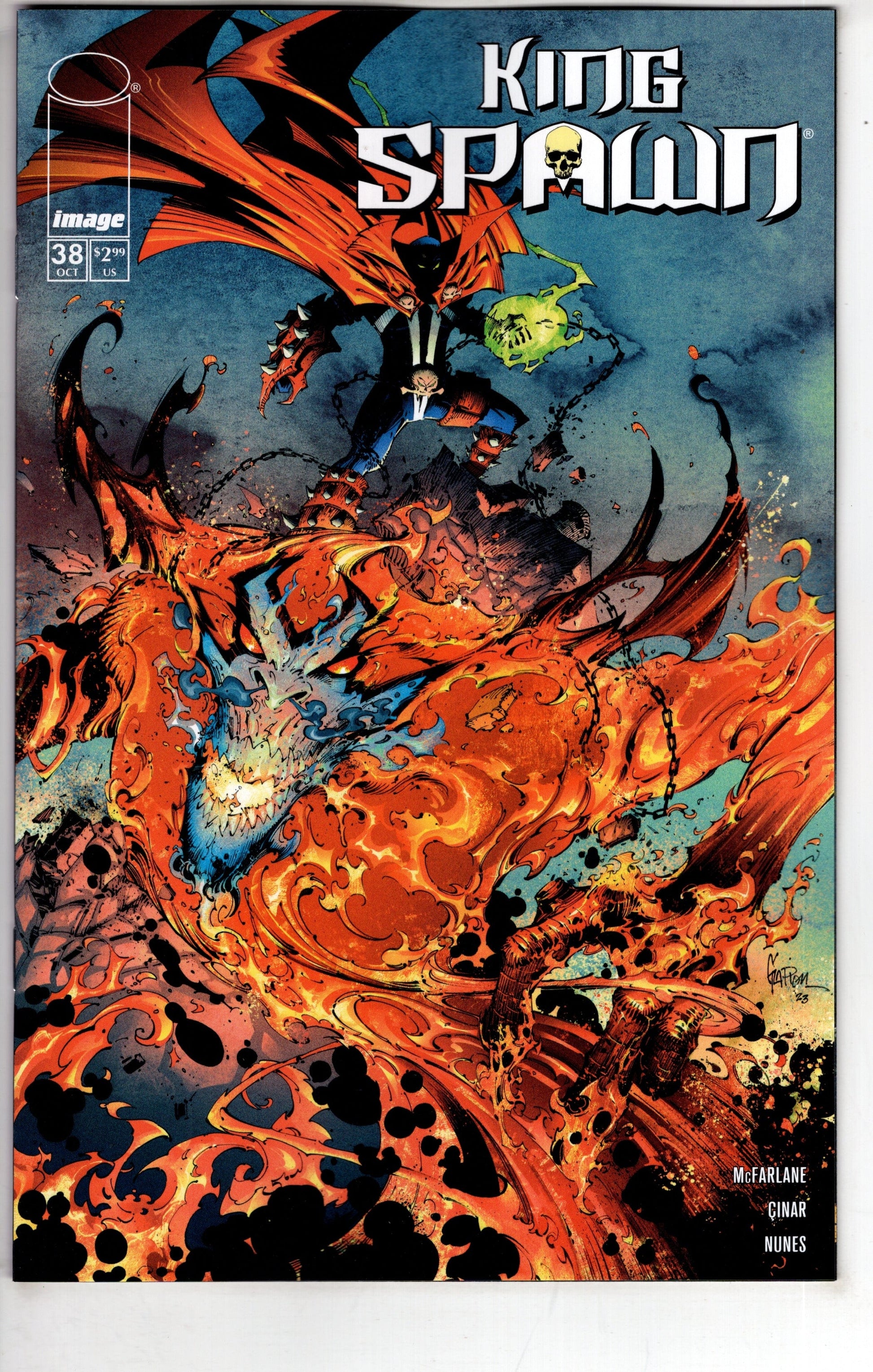 IMAGE COMIC BOOK King Spawn #38 Cover B Jonathan Glapion Variant