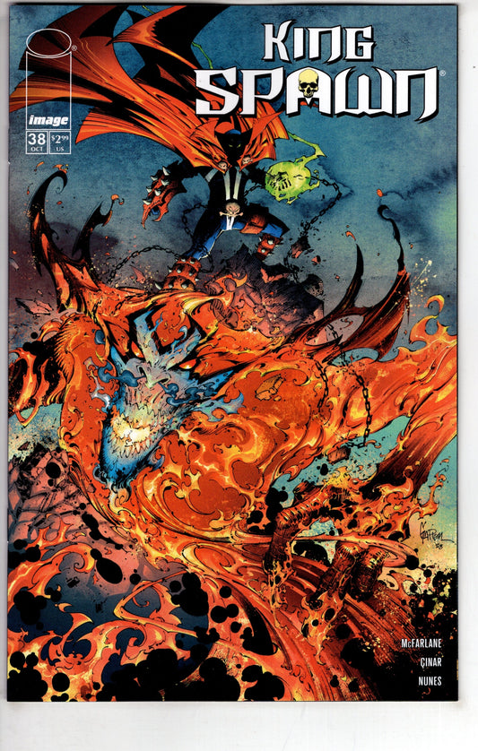 IMAGE COMIC BOOK King Spawn #38 Cover B Jonathan Glapion Variant