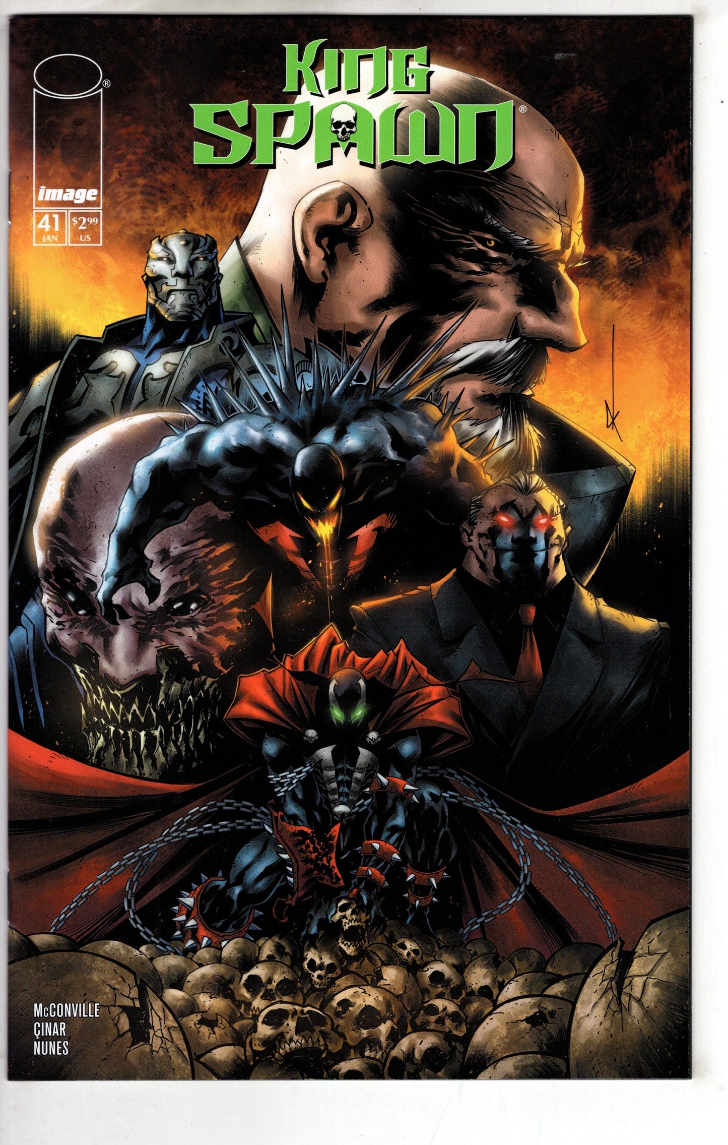 IMAGE COMIC BOOK King Spawn #41 Cover B Kevin Keene Variant