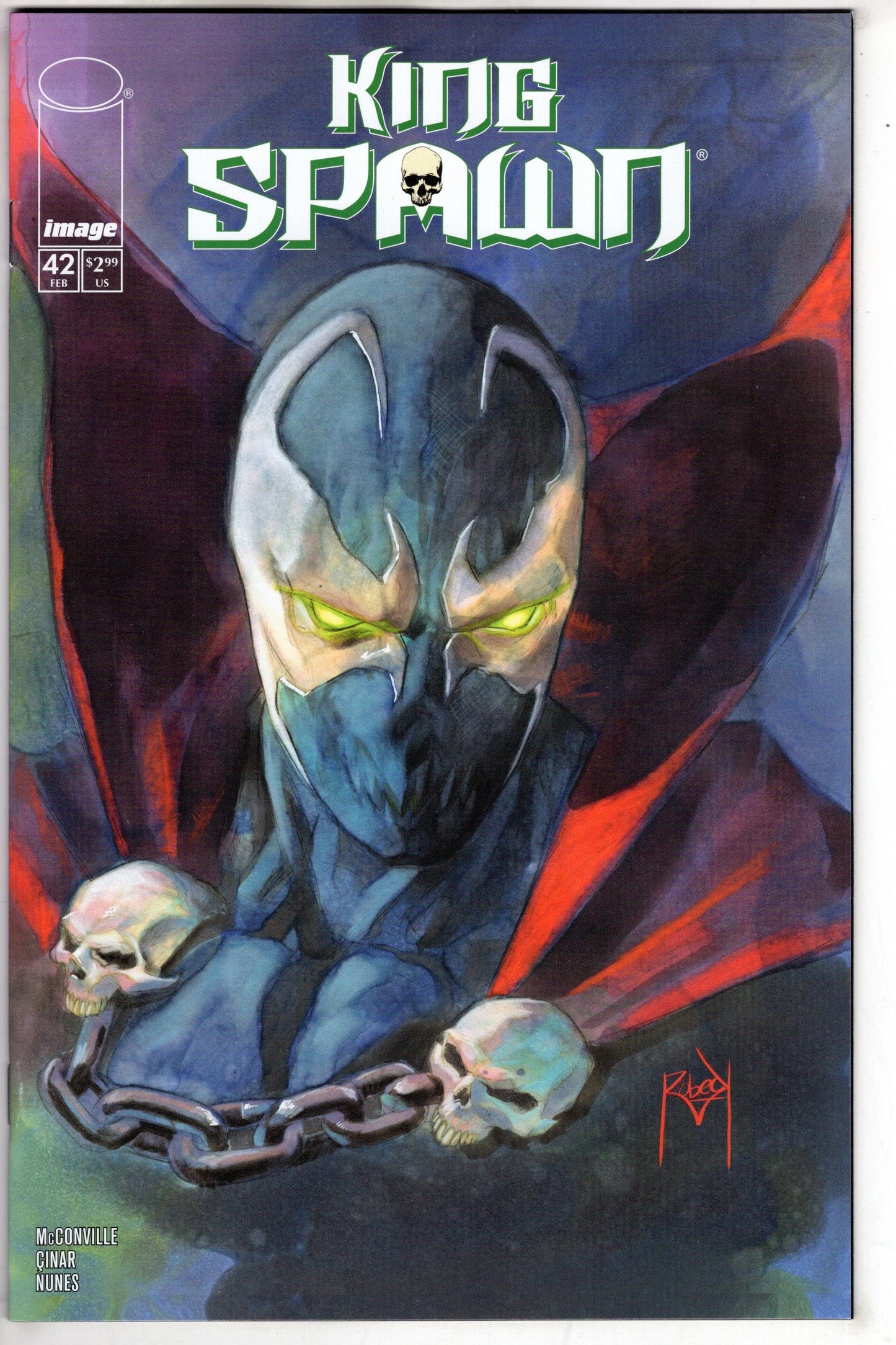 IMAGE COMIC BOOK King Spawn #42 Cover B Thaddeus Robeck Variant
