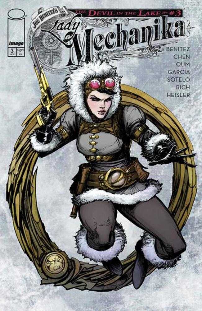 IMAGE COMIC BOOK Lady Mechanika The Devil In The Lake #3 (Of 4) Cover A Joe Benitez