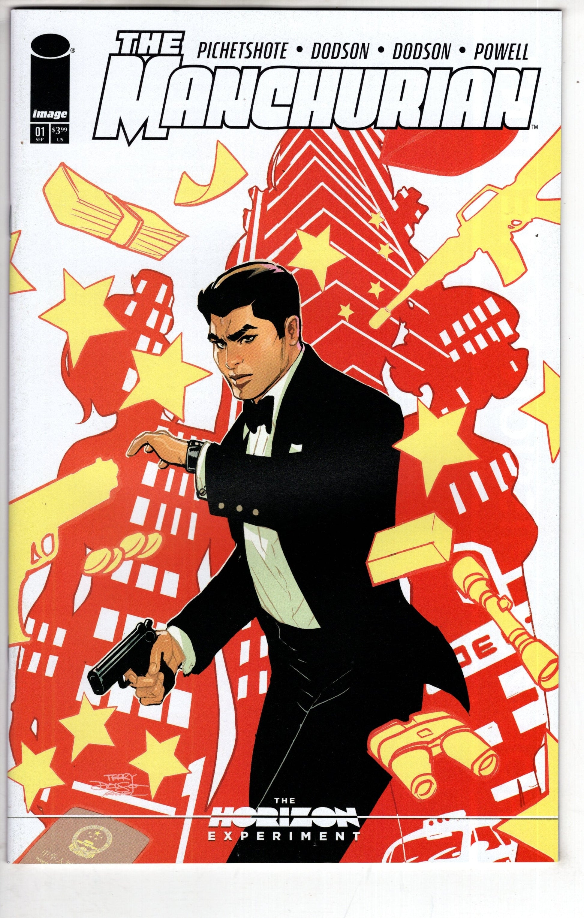 IMAGE COMIC BOOK Manchurian #1 (One Shot) (Horizon Experiment) Cover A Terry Dodson (Mature)