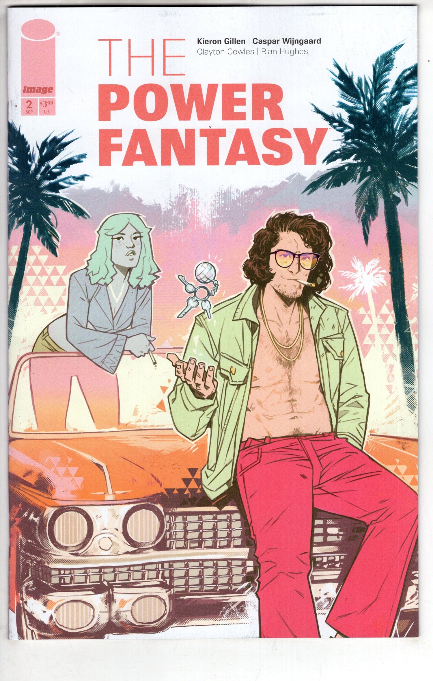 IMAGE COMIC BOOK Power Fantasy #2 Cover A Caspar Wijngaard (Mature)