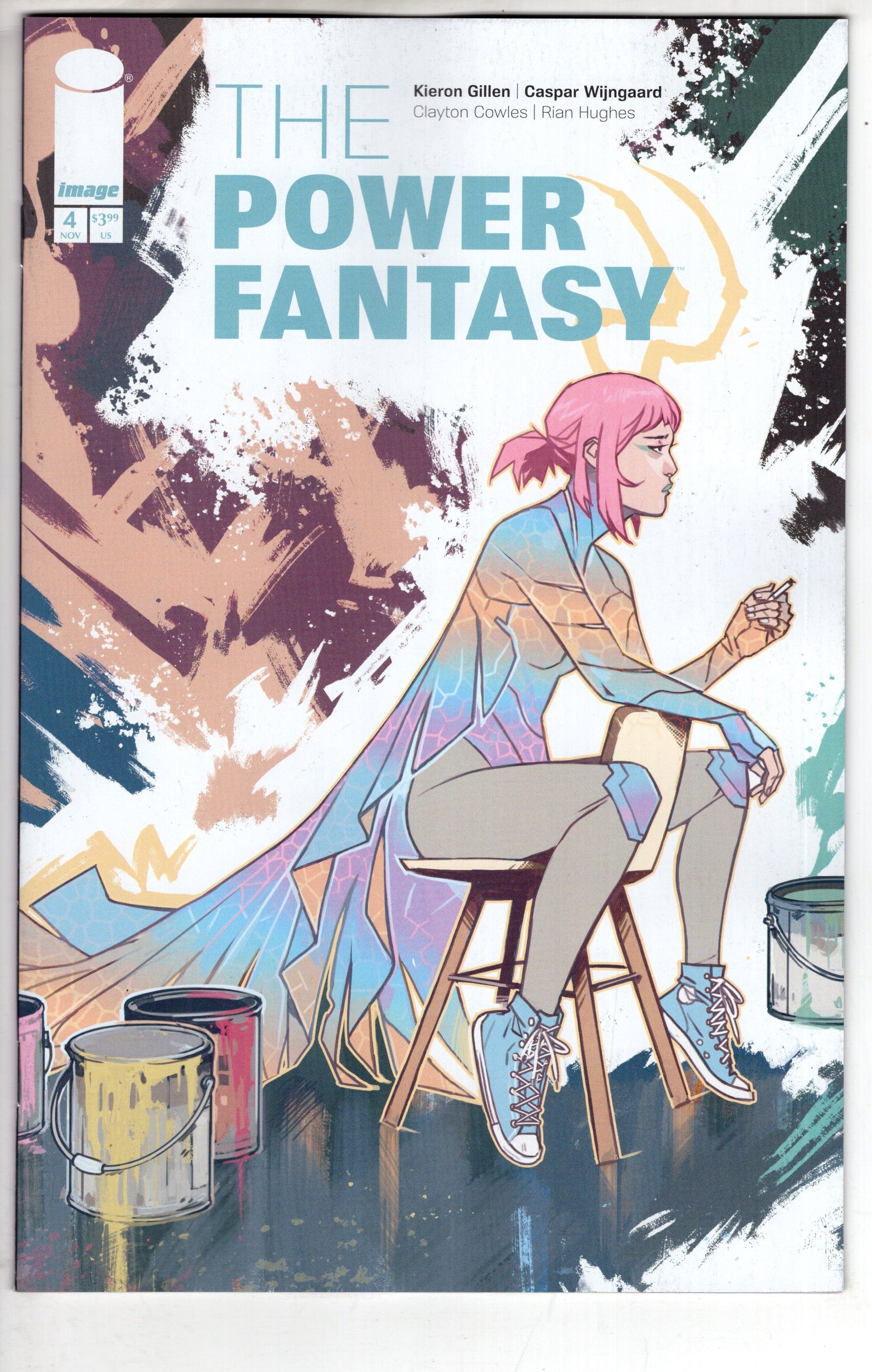IMAGE COMIC BOOK Power Fantasy #4 Cover A Caspar Wijngaard (Mature)