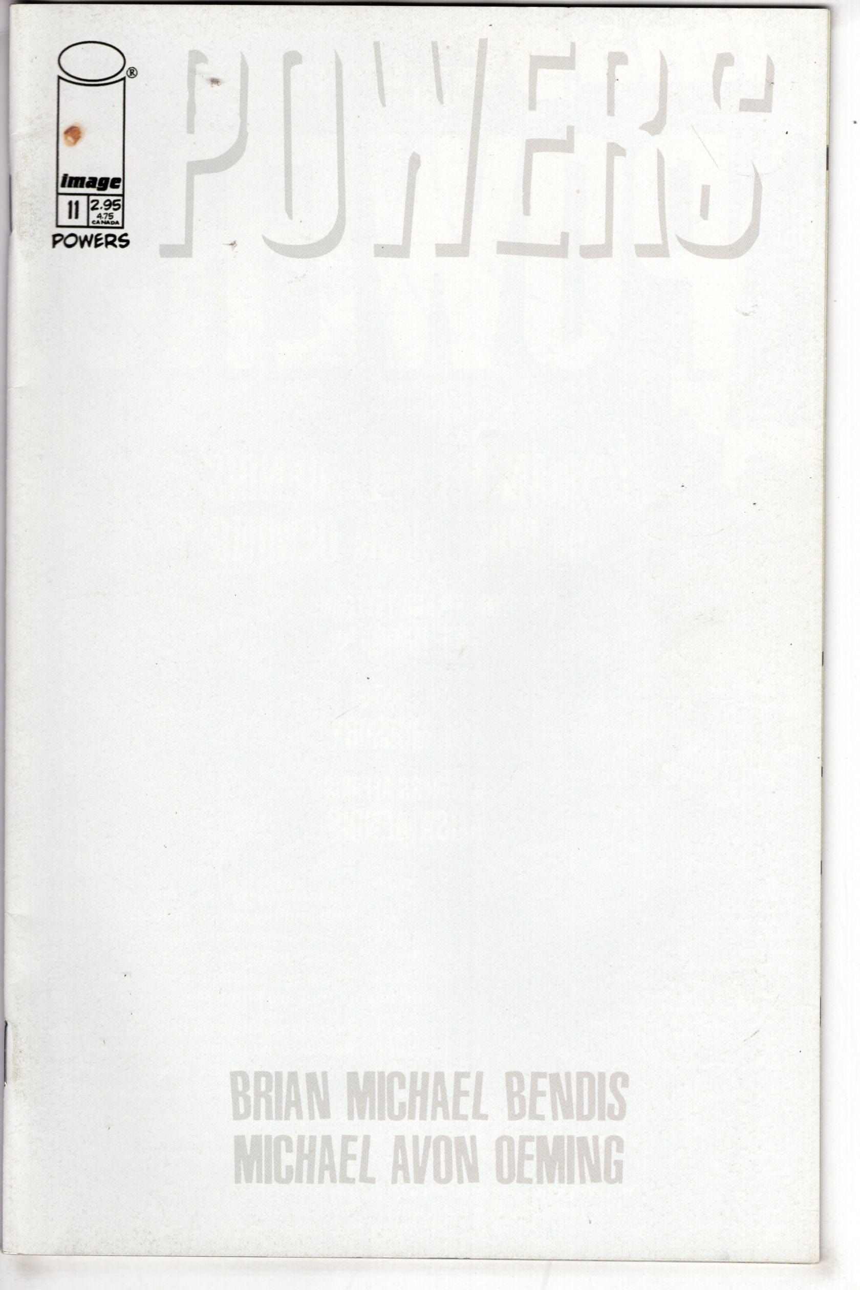 IMAGE COMIC BOOK Powers (2000 series) #11