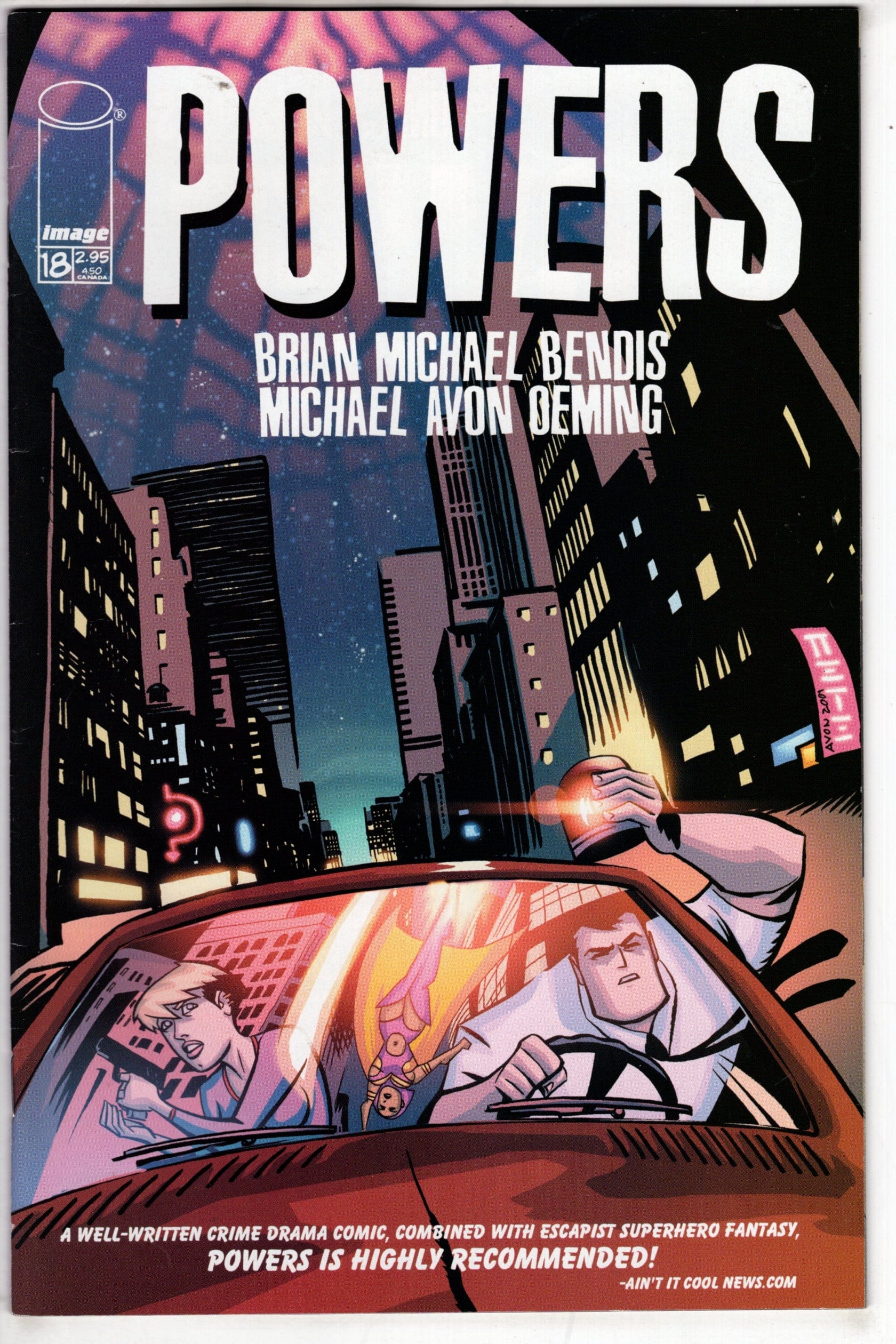 IMAGE COMIC BOOK Powers (2000 series) #18
