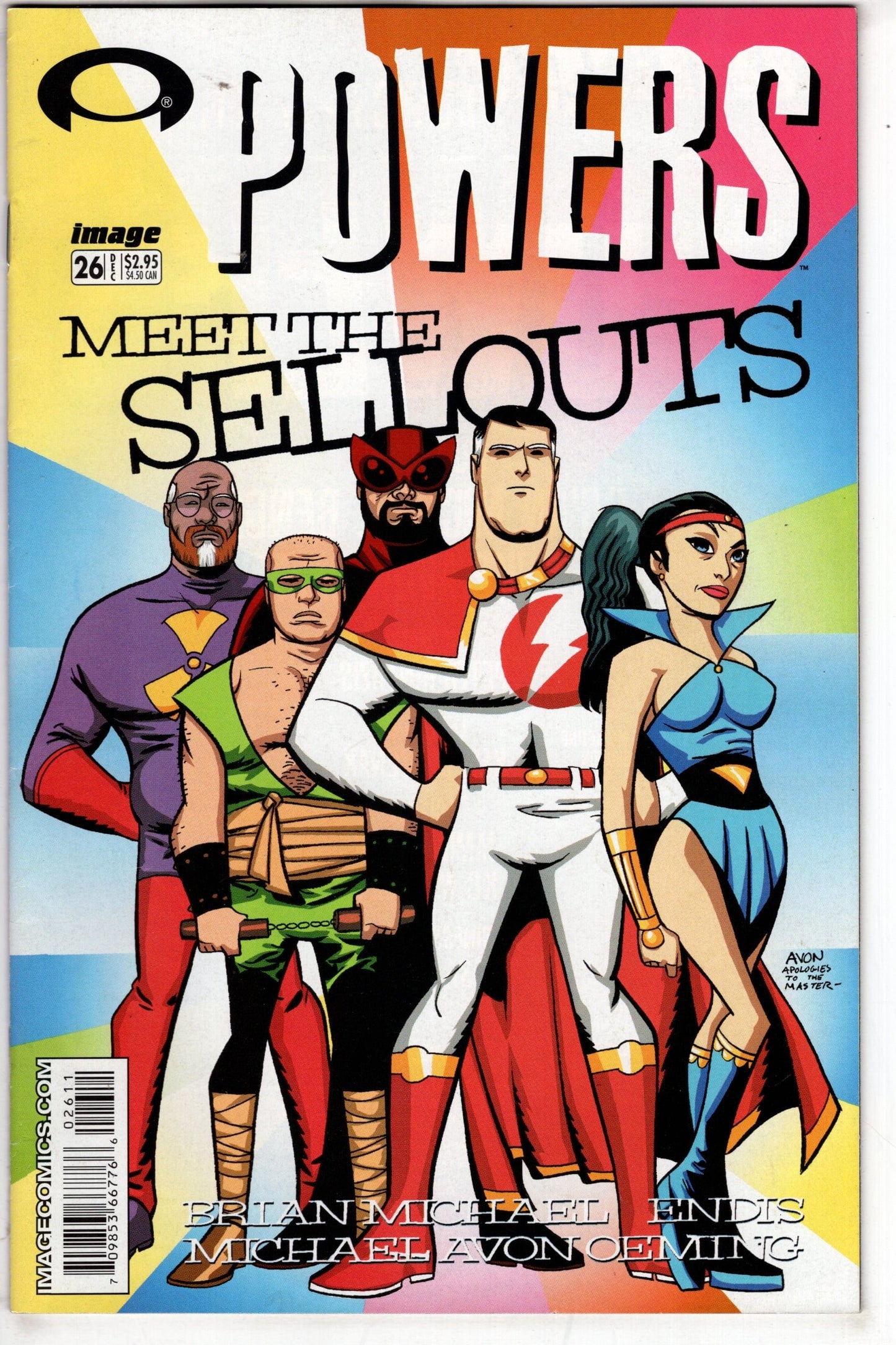 IMAGE COMIC BOOK Powers (2000 series) #26