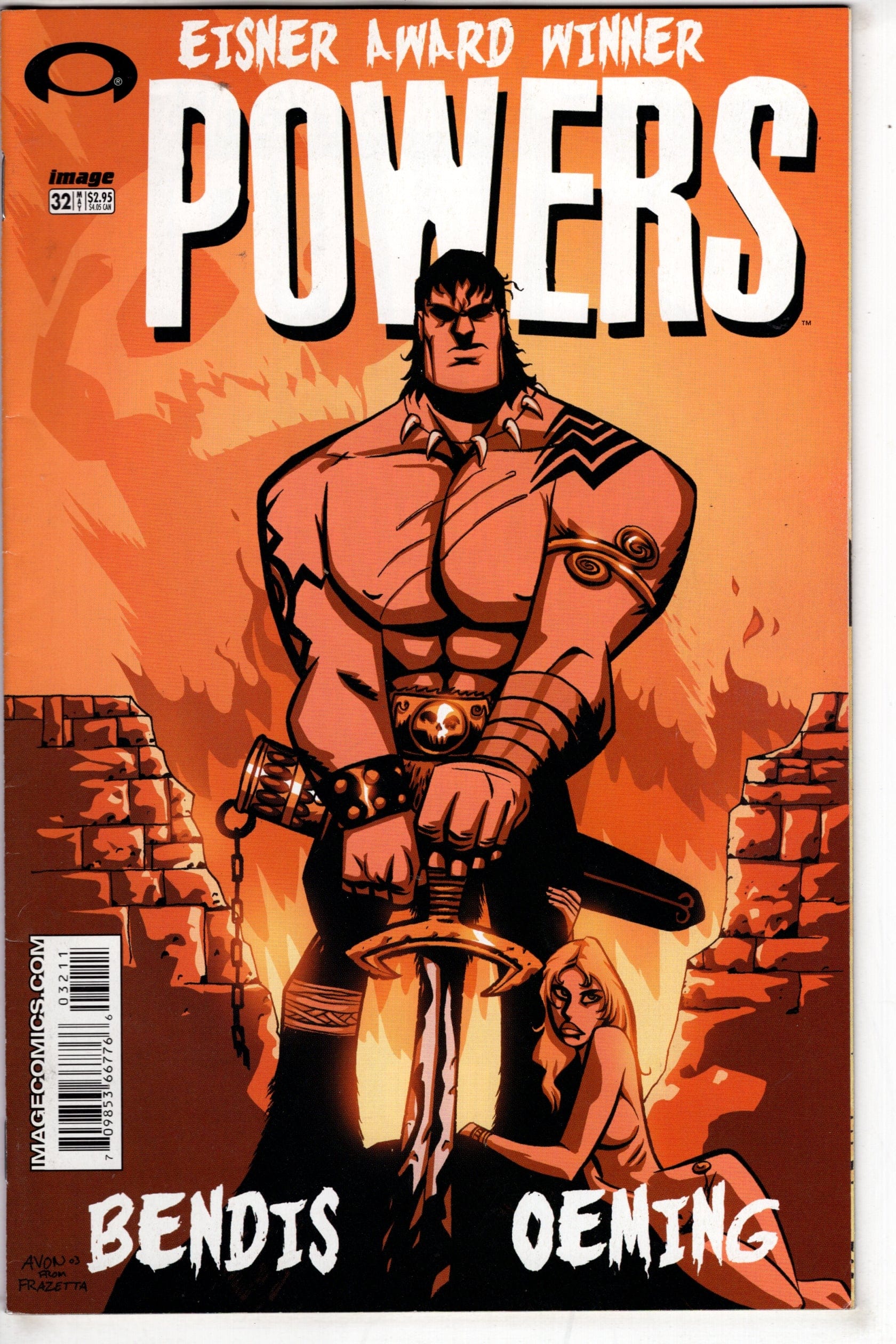 IMAGE COMIC BOOK Powers (2000 series) #32