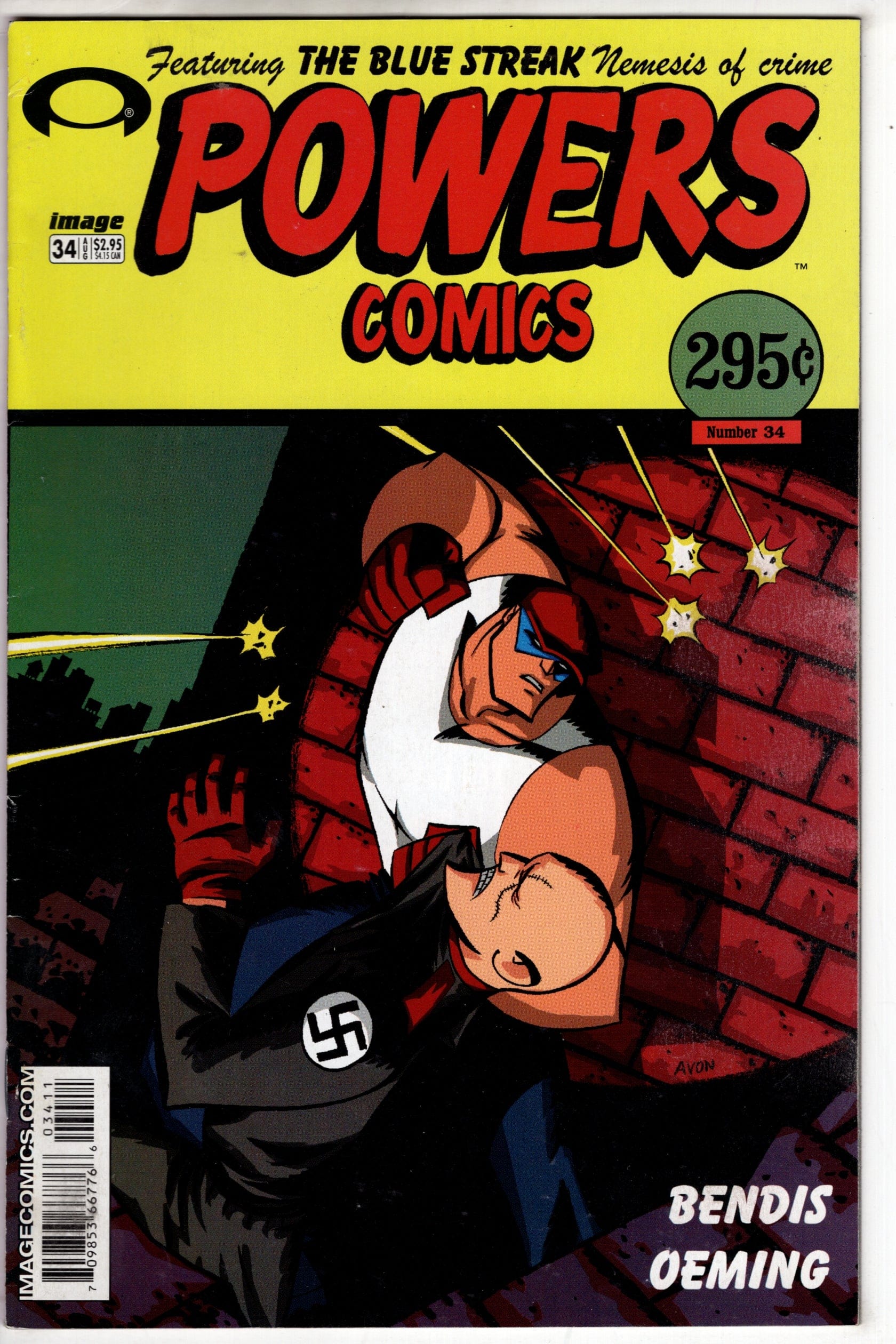 IMAGE COMIC BOOK Powers (2000 series) #34