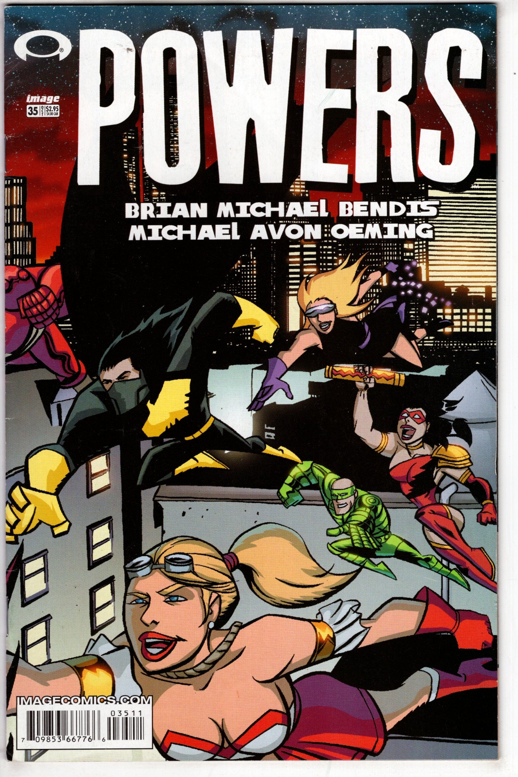 IMAGE COMIC BOOK Powers (2000 series) #35
