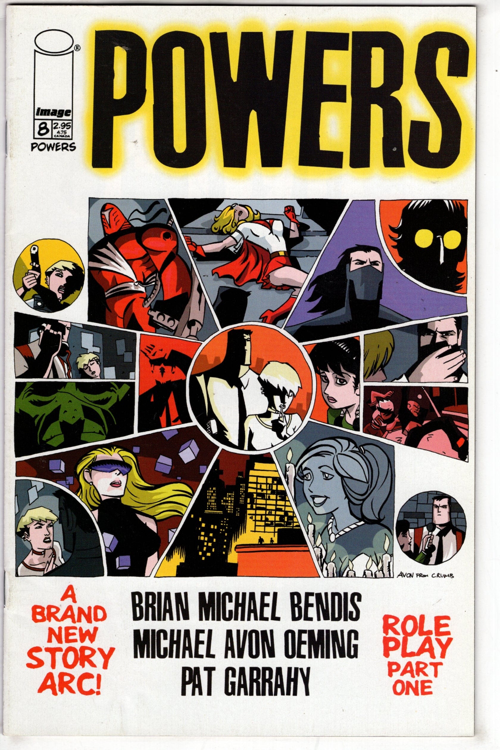 IMAGE COMIC BOOK Powers (2000 series) #8