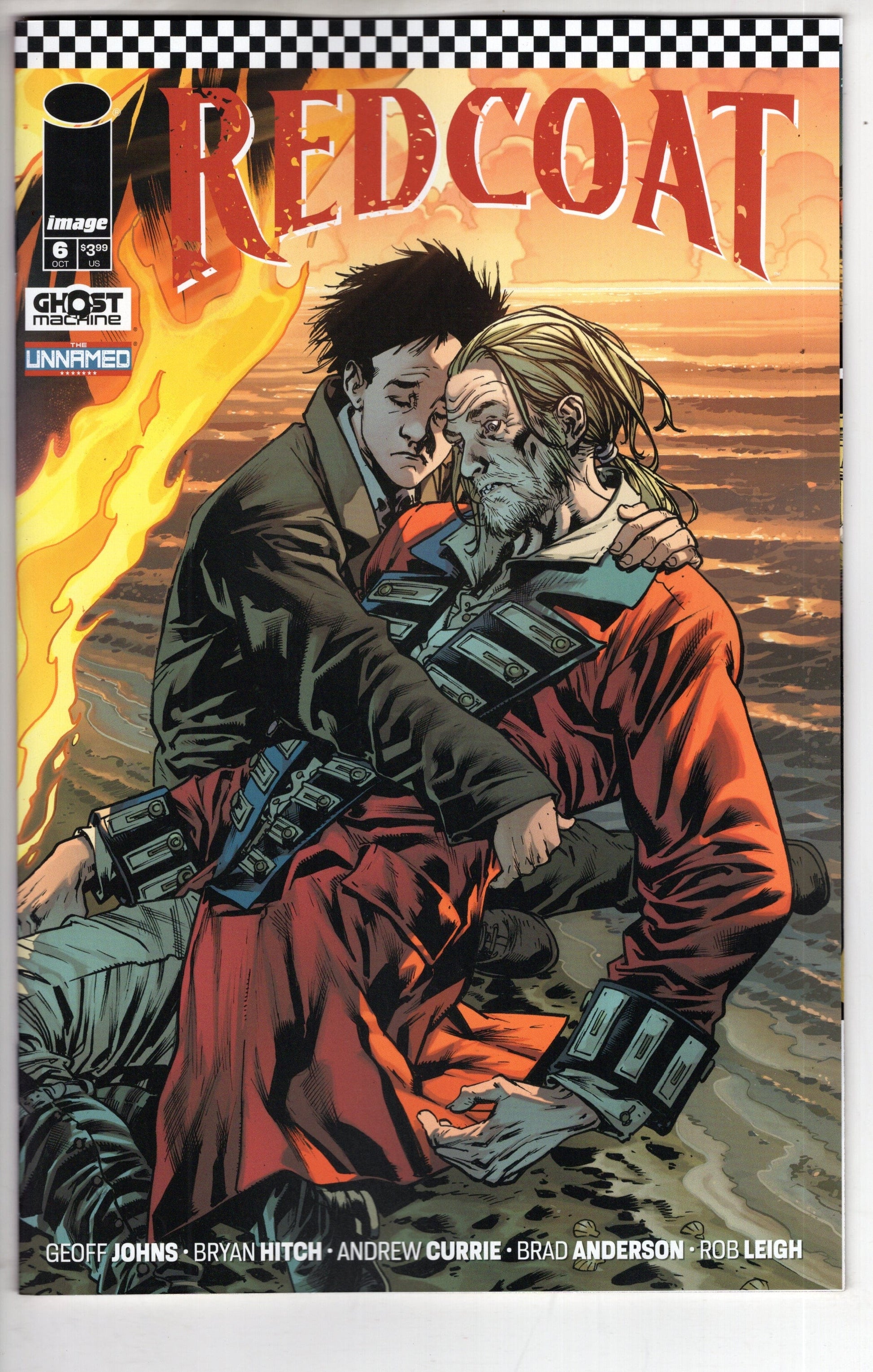 IMAGE COMIC BOOK Redcoat #6 Cover A Bryan Hitch & Brad Anderson Wraparound