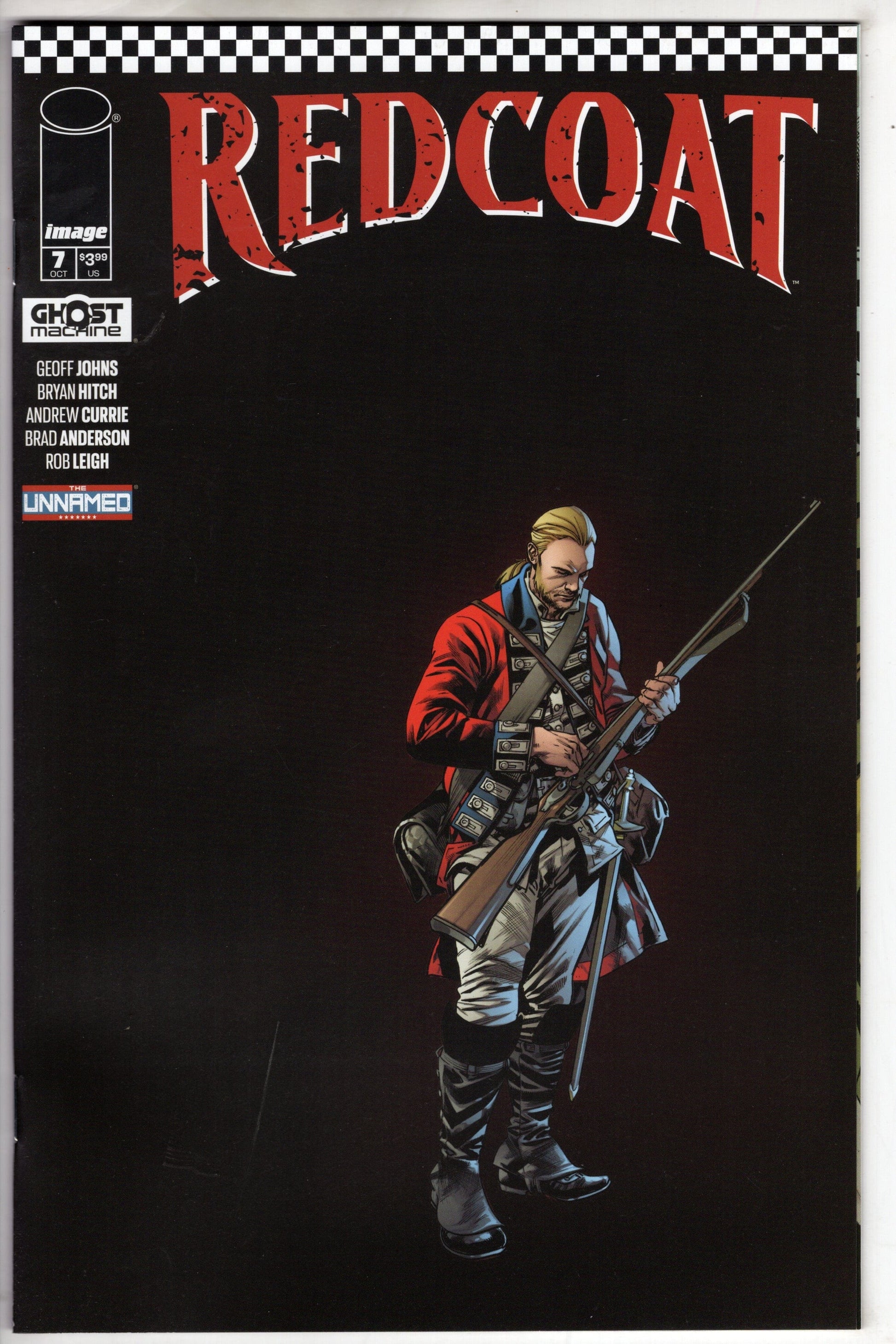 IMAGE COMIC BOOK Redcoat #7 Cover A Bryan Hitch & Brad Anderson Wraparound