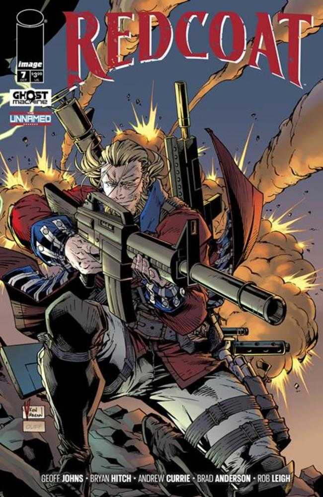 IMAGE COMIC BOOK Redcoat #7 Cover C V Ken Marion & Steve Oliff Connecting Variant