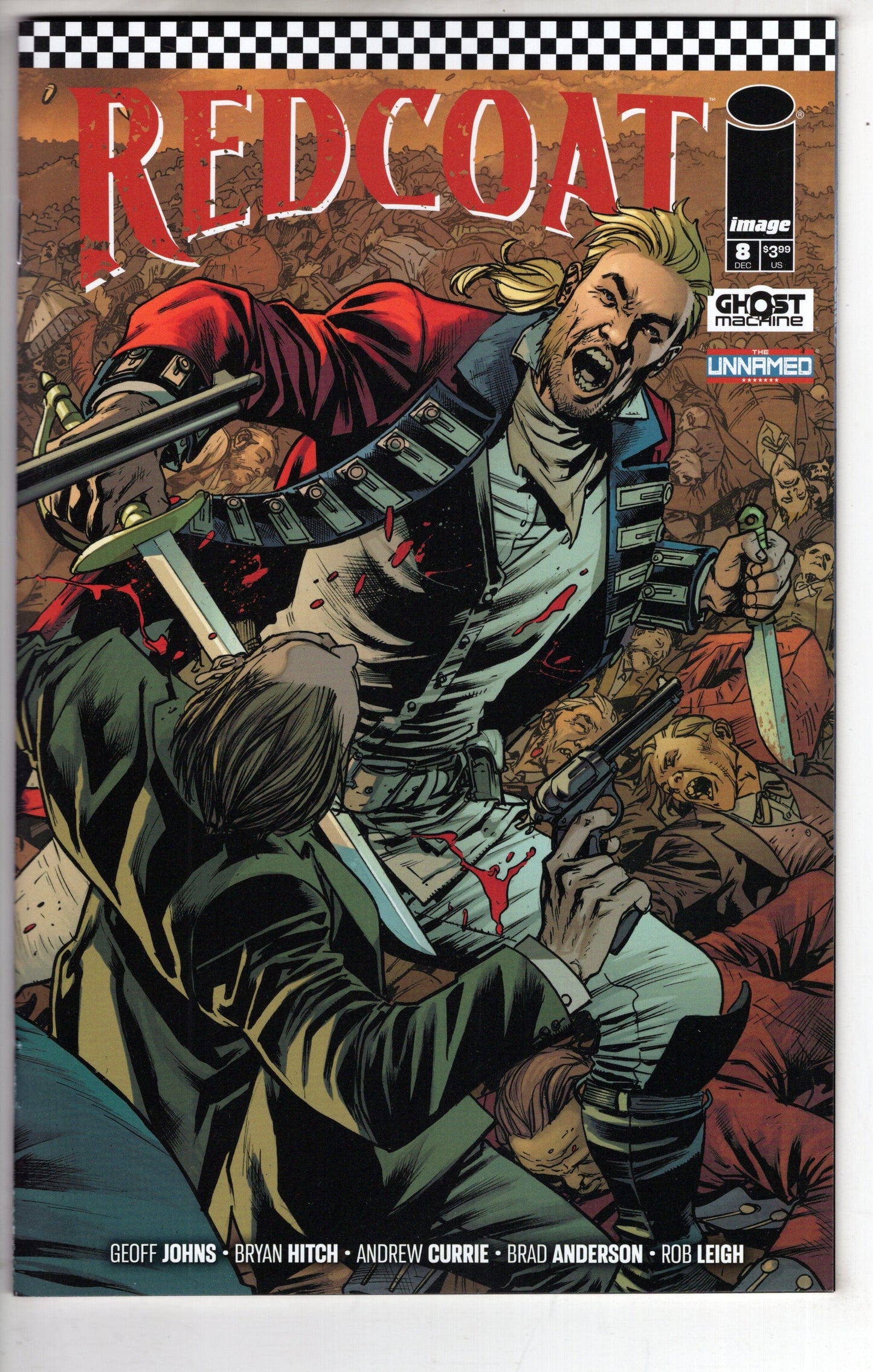 IMAGE COMIC BOOK Redcoat #8 Cover A Bryan Hitch & Brad Anderson Wrparound
