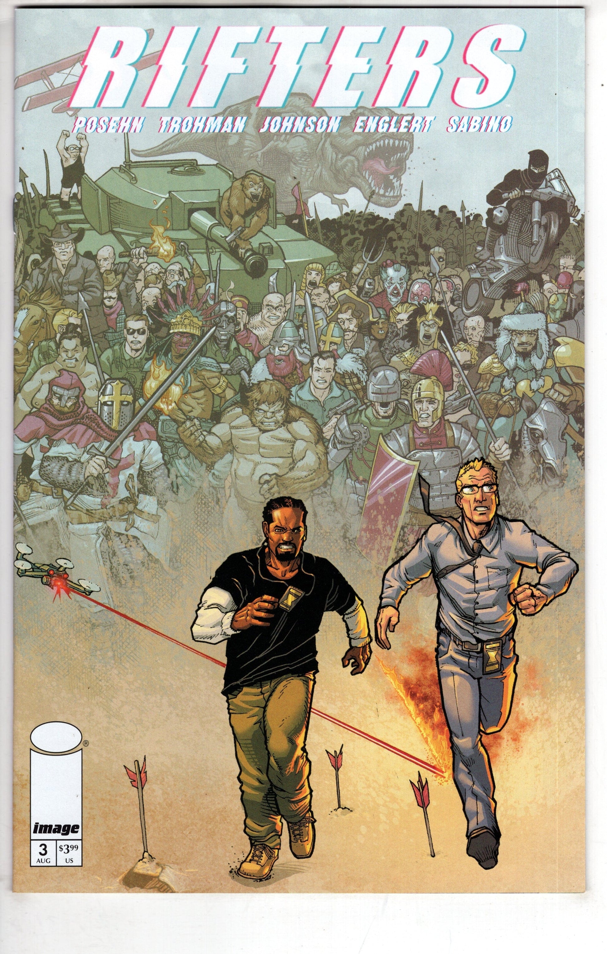 IMAGE COMIC BOOK Rifters #3 Cover A Chris Johnson
