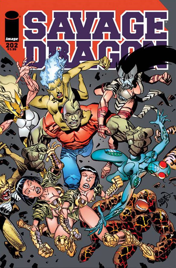 Image COMIC BOOK Savage Dragon #202 - CVR A (VF)