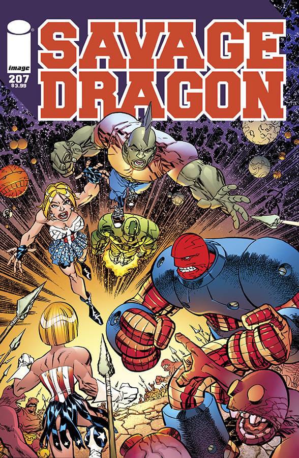 Image COMIC BOOK Savage Dragon #207 - CVR A (VF)