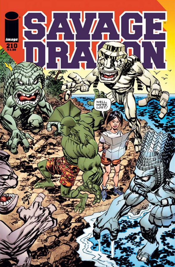 Image COMIC BOOK Savage Dragon #210 - CVR A (VF)