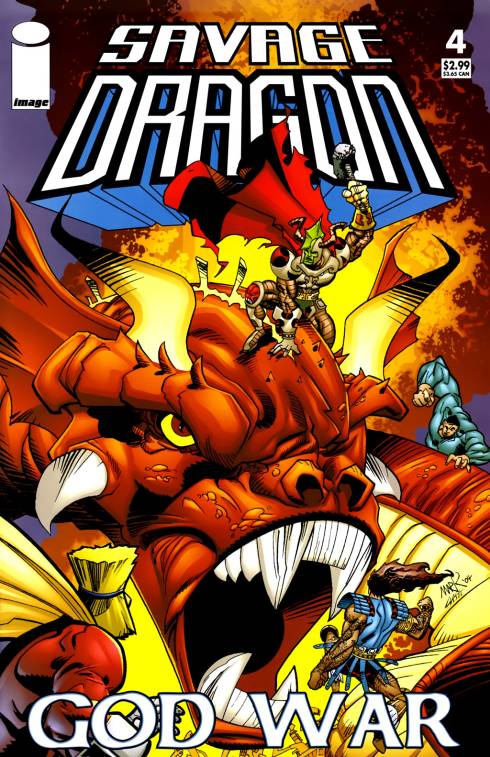 Image COMIC BOOK Savage Dragon: God War #4 - CVR A (VF)