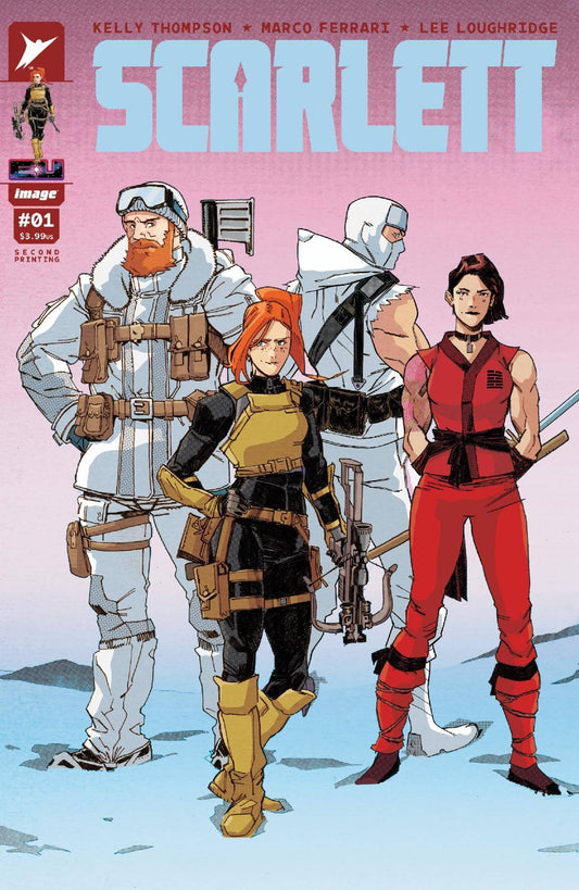 IMAGE COMIC BOOK SCARLETT #1 (OF 5) 2ND PTG CVR C FERRARI & LOUGHRIDGE